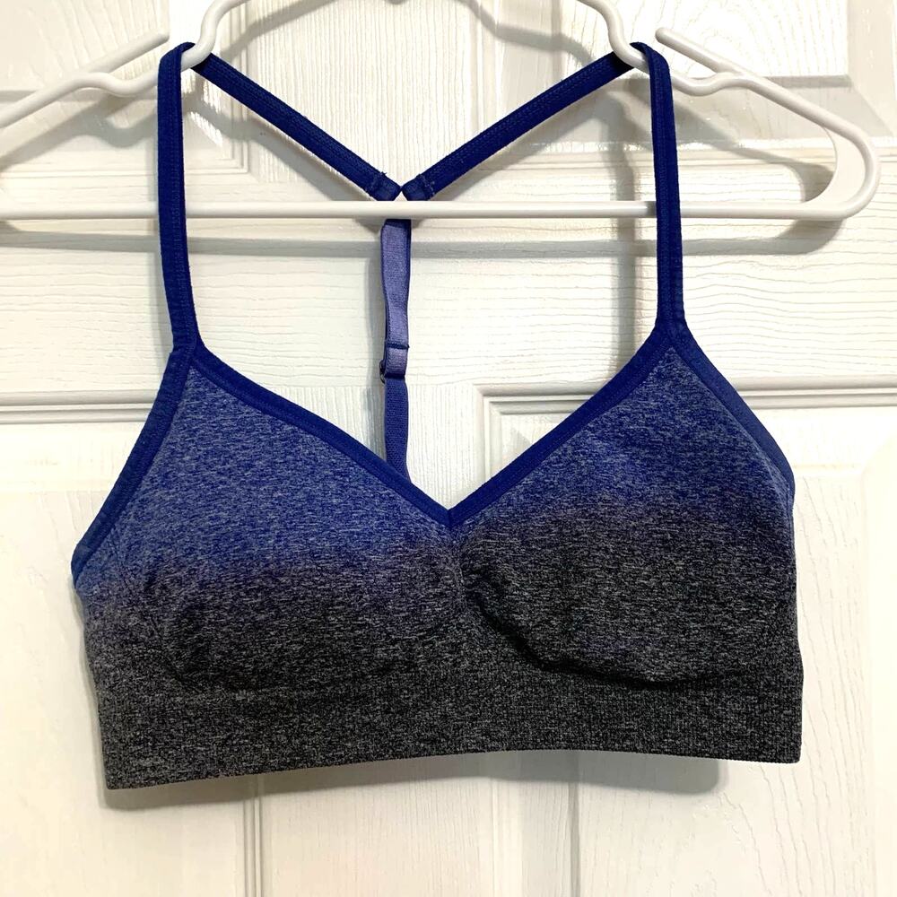Aerie dip dye space dye t back bra